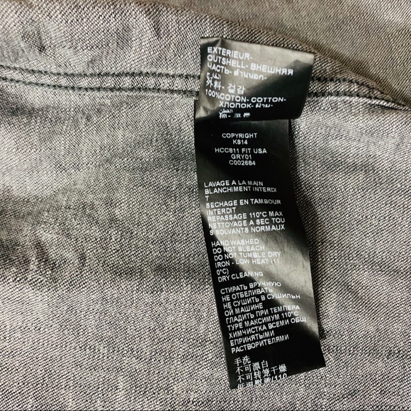 Kooples washed effect denim button shirt distress - Picture 10 of 12